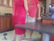 My neighbours wife can realy scream loud i had to rip her dress 2/16