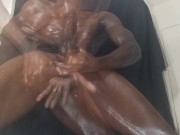 Hot sexy guy talks dirty slide them pink panties to the side and let me fuck that pussy! 7/16