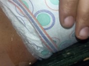 I pee in my diaper until it drains