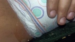 I pee in my diaper until it drains