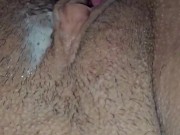 Masturbar la pija sucia de mi amigo hasta despertarlo para que me llene de leche una vez mas 9/16