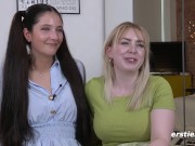 Ersties - Lana L besucht Line für heißen lesbischen Spaß 16/16