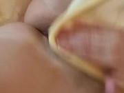 RUBBING MY PUSSY WITH THE BLANKET, fingering, german dirty talk, orgasm - Ela Stance 15/16