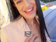 Public Agent Big cock for skinny Russian after public pickup at bus stop 5/16