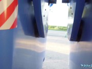 Public Agent Big cock for skinny Russian after public pickup at bus stop 6/16