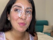 Лучшая подборка спермы на лицо и в рот - 21 Камшот ! 9/16