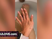 Babe sharing date night behind the porn scenes pussy spreading fingering, getting ready naked & club dancing - Lelu Love 8/16