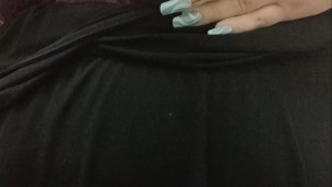 Stripping at work for Daddy