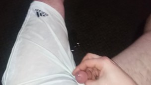 Pissing on myself in Adidas soccer kit