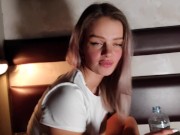 On the train, he publicly fucked a married fellow traveler by introducing himself to her as a produc 2/16