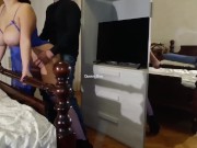 MARITO CORNUTO TORNA A CASA E SCOPRE LA MOGLIE TROIA A SCOPARE CON IL VICINO 10/16