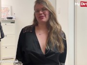 MyDirtyHobby - Cock hungry amateur fucks the delivery guy 2/16