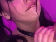 Sucking him off HARD so I can taste his cum❤️ 10/16