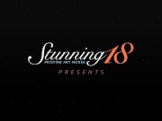 Pantyhosed Big Boobed Blonde Fucked in The Ass Pussy and Mouth by 2 Dicks! 1/16