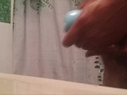 Mega cumshot in double stroker 16/16