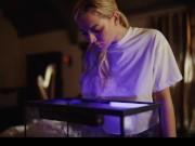 Hot girls get possessed and end up having a threesome 1/16