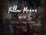 Sexy Ebony Babe Fucking herself in her Man’s Car 16/16