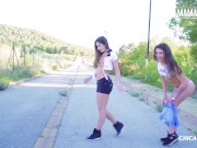 Verona & Clea Crazy Girl On Girl Sex Outside - MAMACITAZ 4/16