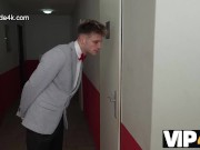 VIP4K. Wife gets her hairy vagina licked and penetrates in the WC 16/16