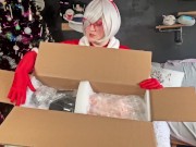 Hentai Unboxing ~ 2B Mini Sex Doll ~ GKDoll LoriBear 2/16