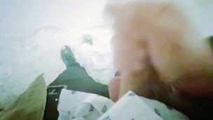 almost got caught cuming in public