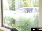 Sexy Babe Welcoming Her Boss With Her Warm Ass And Feet 3/16