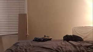 Sexy blonde sucks trans