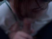 立ちフェラでギンギンにさせて最後は精子をごっくん♡ cum in mouth gokkun 14/16