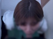 立ちフェラでギンギンにさせて最後は精子をごっくん♡ cum in mouth gokkun 7/16