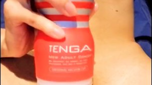 TENGAで射精