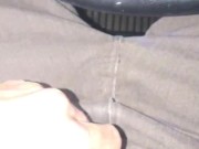 Risky masturbation While I Am In My Car Parked On The Street 2/16