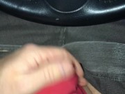 Risky masturbation While I Am In My Car Parked On The Street 3/16