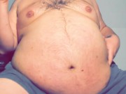 Stoned Krispy Kreme Belly Stuffing! Feedee 3/16