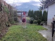 Sneaker Pee and Warm Sprinkler Fun with Nerdy Faery 14/16