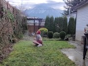 Sneaker Pee and Warm Sprinkler Fun with Nerdy Faery 16/16