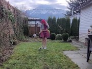 Sneaker Pee and Warm Sprinkler Fun with Nerdy Faery 2/16