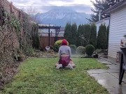 Sneaker Pee and Warm Sprinkler Fun with Nerdy Faery 6/16