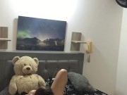 I SPEND THE WHOLE DAY ALONE IN MY HOT ROOM WANTING COCK 14/16