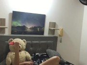 I SPEND THE WHOLE DAY ALONE IN MY HOT ROOM WANTING COCK 15/16