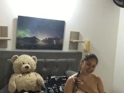 I SPEND THE WHOLE DAY ALONE IN MY HOT ROOM WANTING COCK 2/16