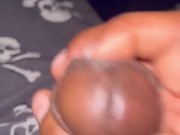 Really Horny this Morning, Felt like Showing My Cum
