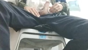 Can't jerk off in Peace