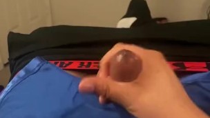 Cumming in Nike Elite Socks