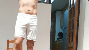 White pants, See through