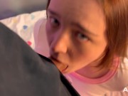 Сводная сестрёнка хочет трахаться. Она заставила меня кончить в нее 13/16