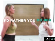 Two Hot Masseuses Have A Threesome To Charm A Client 1/16