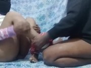 Russian sex in the room at night 1/16