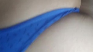 Puta follando y hablando por celular, casi nos descubren