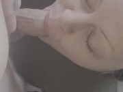 Quick lunch blowjob from my wife 1/16