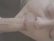 Quick lunch blowjob from my wife 15/16